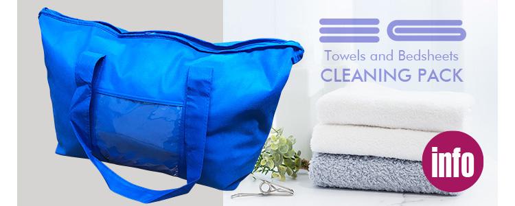 Towels and Bedsheets CLEANING PACK info