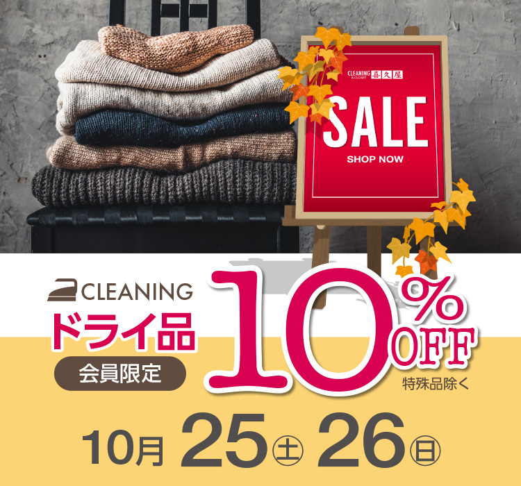 SALE CLEANING  hCi 10%OFF i 10 25(y)E26()